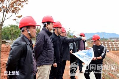 州领导巡察恩施城区重点工程项目建设