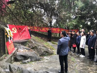 芭蕉财政所：纪念先烈 不忘历史