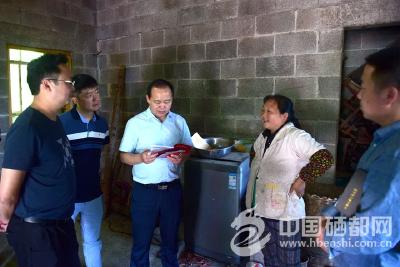 苏勇到崔家坝调研精准扶贫工作