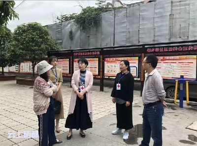 恩施州红十字会领导到恩施市调研基层红十字会工作  