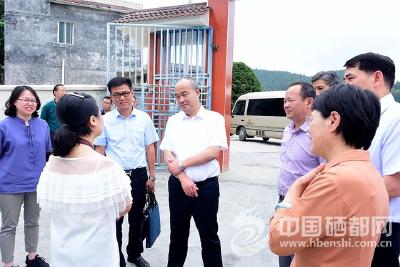 武汉大学校长窦贤康到恩施市调研精准扶贫工作