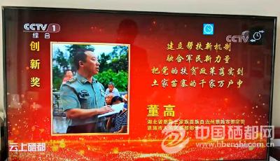 董高获全国脱贫攻坚奖“创新奖”