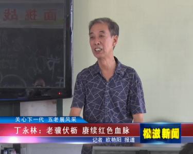【关心下一代 五老展风采】丁永林：老骥伏枥 赓续红色血脉