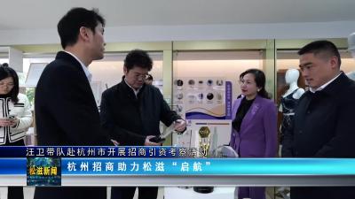 汪卫带队赴杭州市开展招商引资考察活动（20230327）