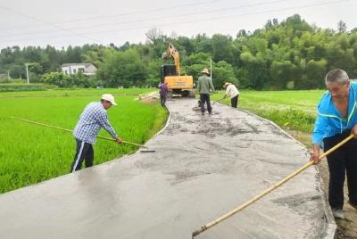 洈水镇：共同缔造显神功，硬化公路家家通