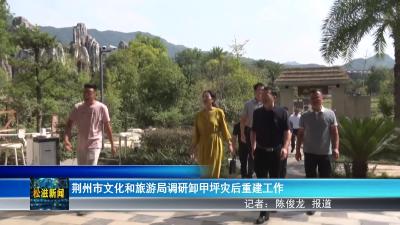 荆州市文化和旅游局调研卸甲坪灾后重建工作（20230908）