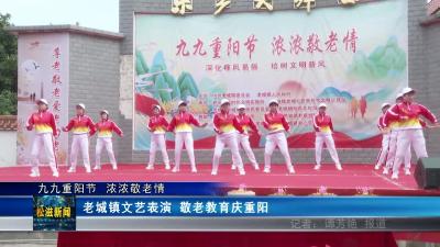 【九九重阳节  浓浓敬老情】老城镇文艺表演  敬老教育庆重阳（20231023）