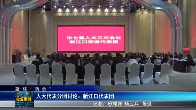 【聚焦“两会”】人大代表分团讨论：新江口代表团（20240105）
