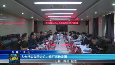 【聚焦“两会”】人大代表分团讨论：纸厂河代表团（20240105）