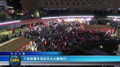 【乐乡大集】万家柑橘专场在乐乡大集举行（20240923）