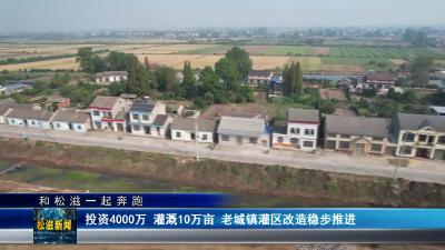 【和松滋一起奔跑】投资4000万 灌溉10万亩 老城镇灌区改造稳步推进（20241022）