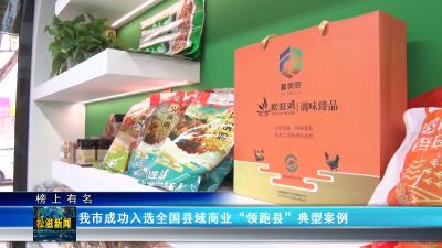【榜上有名】我市成功入选全国县域商业“领跑县”典型案例（20241015）