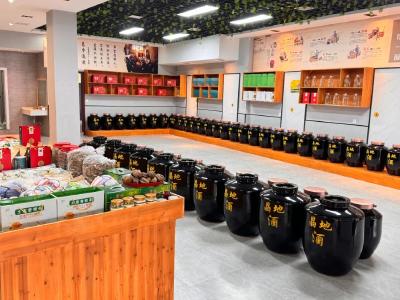 【乐乡大集】首批乡镇特色农产品直营店入驻美食城