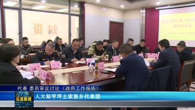 代表 委员审议讨论《政府工作报告》（20241227）