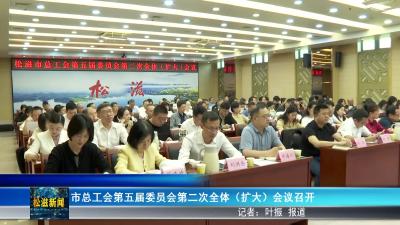 市总工会第五届委员会第二次全体（扩大）会议召开（20250409）