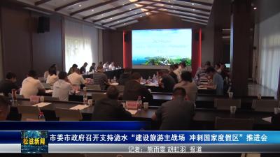 市委市政府召开支持洈水“建设旅游主战场  冲刺国家度假区”推进会（20250409）