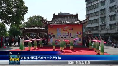 谢家渡社区举办庆五一文艺汇演（20250430）
