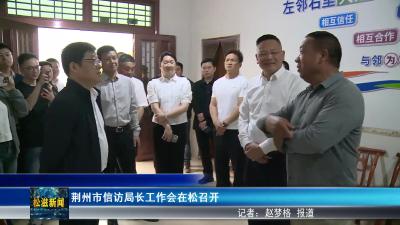 荆州市信访局长工作会在松召开（20250414）