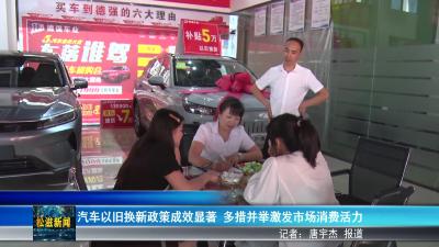 汽车以旧换新政策成效显著  多措并举激发市场消费活力（20250523）