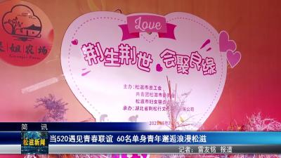 当520遇见青春联谊  60名单身青年邂逅浪漫松滋（20250522）
