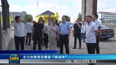 全力冲刺项目建设“双过半”（20250630）