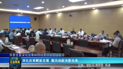 市委全面深化改革和财经委员会会议召开（20250711）
