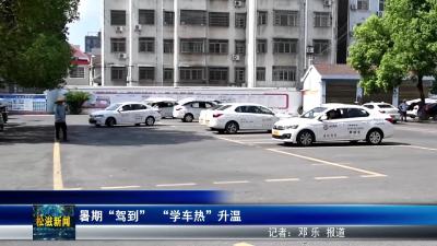 暑期“驾到”  “学车热”升温（20250716）