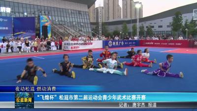 【夜动松滋 燃动消费】“飞煌杯”松滋市第二届运动会青少年武术比赛开赛（20250807）