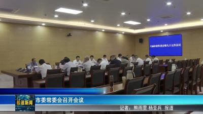 市委常委会召开会议（20250822）