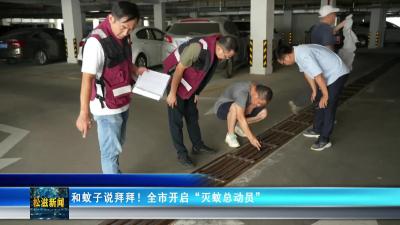 和蚊子说拜拜！全市开启“灭蚊总动员”（20250807）