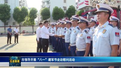 市领导开展“八一”建军节走访慰问活动（20250801）