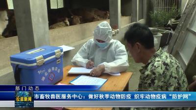 【部门动态】市畜牧兽医服务中心：做好秋季动物防疫  织牢动物疫病“防护网”（20251024）