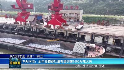 【决战四季度 决胜“十四五”】车阳河港：全年货物吞吐量有望突破1500万吨大关（20251104）