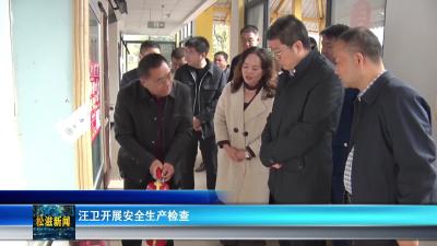 汪卫开展安全生产检查（20251114）