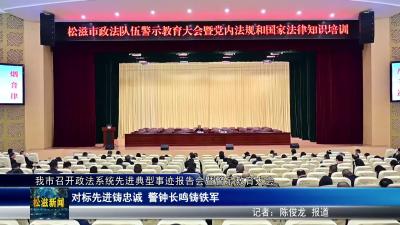 我市召开政法系统先进典型事迹报告会暨警示教育大会（20251117）