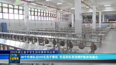 2025湖北省中学生排球赛即将启幕（20251110）