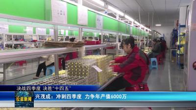 【决战四季度 决胜“十四五”】兴茂成：冲刺四季度  力争年产值6000万（20251124）