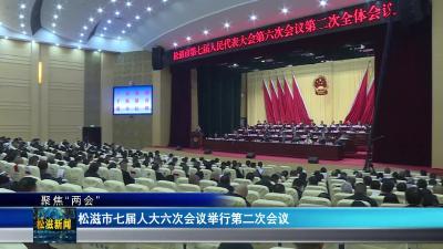 【聚焦“两会”】松滋市七届人大六次会议举行第二次会议（20251230）