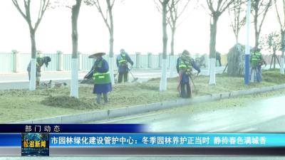 【部门动态】市园林绿化建设管护中心：冬季园林养护正当时  静待春色满城香（20251208）