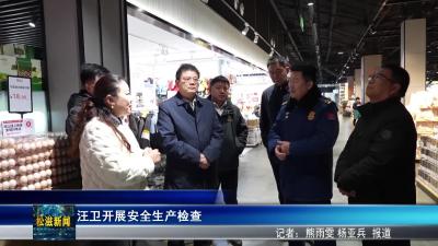 汪卫开展安全生产检查（20260104）