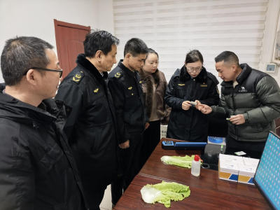 王家桥市场监管所组织开展食品安全快检技能专题培训