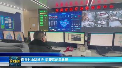 雨雪封山路难行  医警联动急救援（20260121）