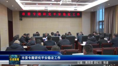 市委专题研究平安稳定工作（20260123）