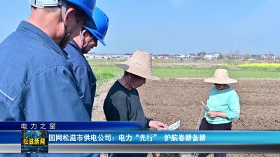 【电力之窗】国网松滋市供电公司：电力“先行”  护航春耕备耕（20260317）