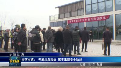 【乡镇动态】街河市镇： 开展应急演练  筑牢汛期安全防线（20260319）
