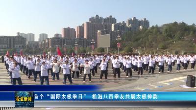 首个 “国际太极拳日” 松滋八百拳友共展太极神韵（20260324）