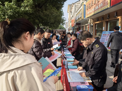 洈水市场监管所开展“3·15”国际消费者权益日系列宣传活动