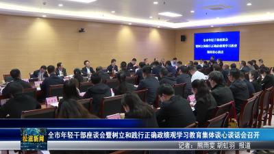 全市年轻干部座谈会暨树立和践行正确政绩观学习教育集体谈心谈话会召开（20260429）