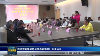 松滋市新媒体协会举办新媒体行业茶话会（20260421）