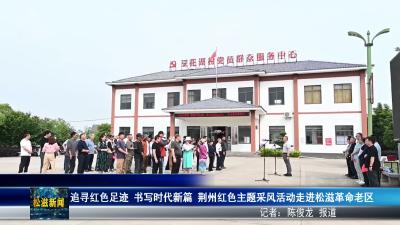 追寻红色足迹 书写时代新篇 荆州红色主题采风活动走进松滋革命老区（20260519）